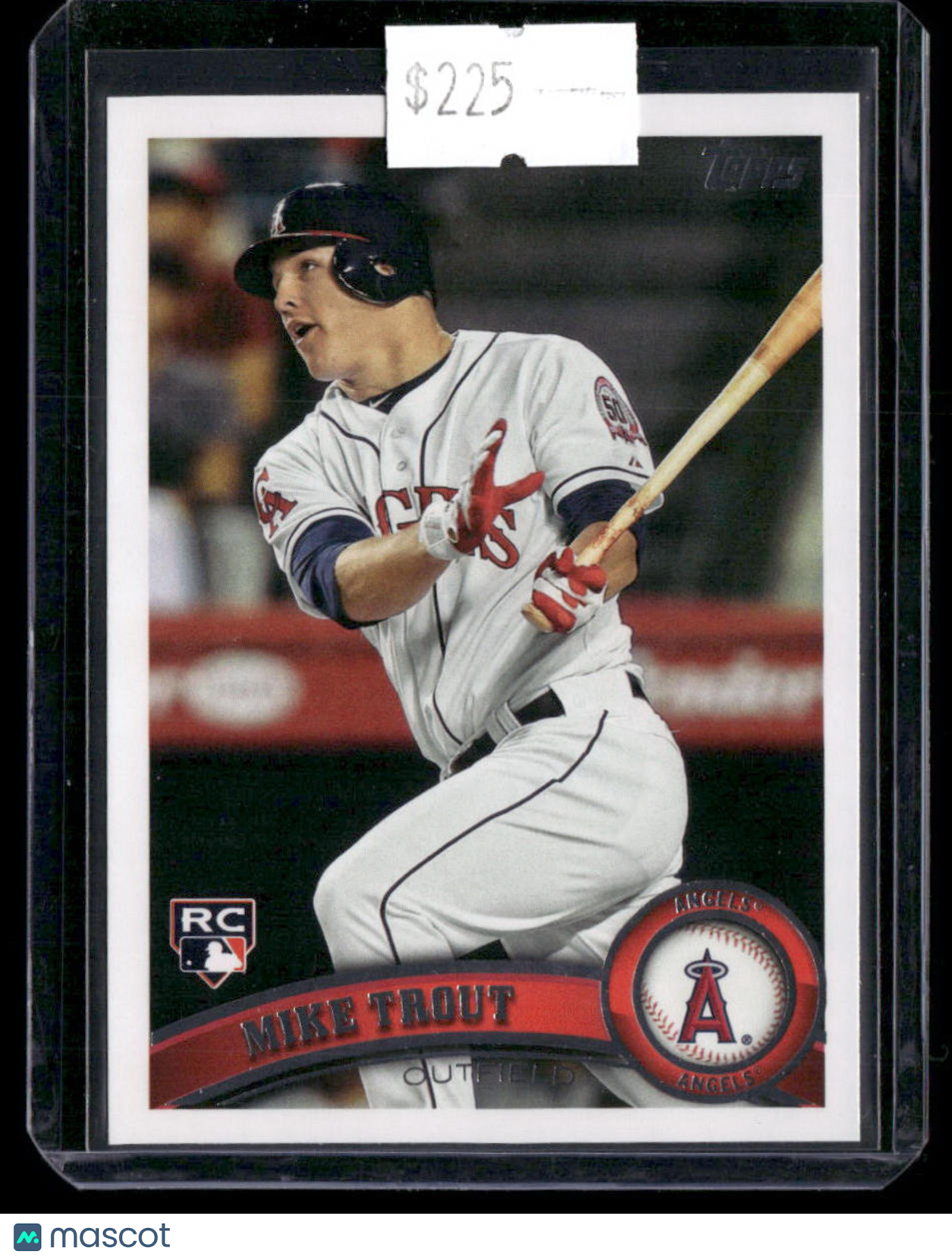 2011 Topps Update Series Mike Trout #US175