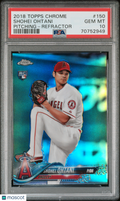 2018 Topps Chrome Shohei Ohtani #150 Pitching Refractor PSA 10