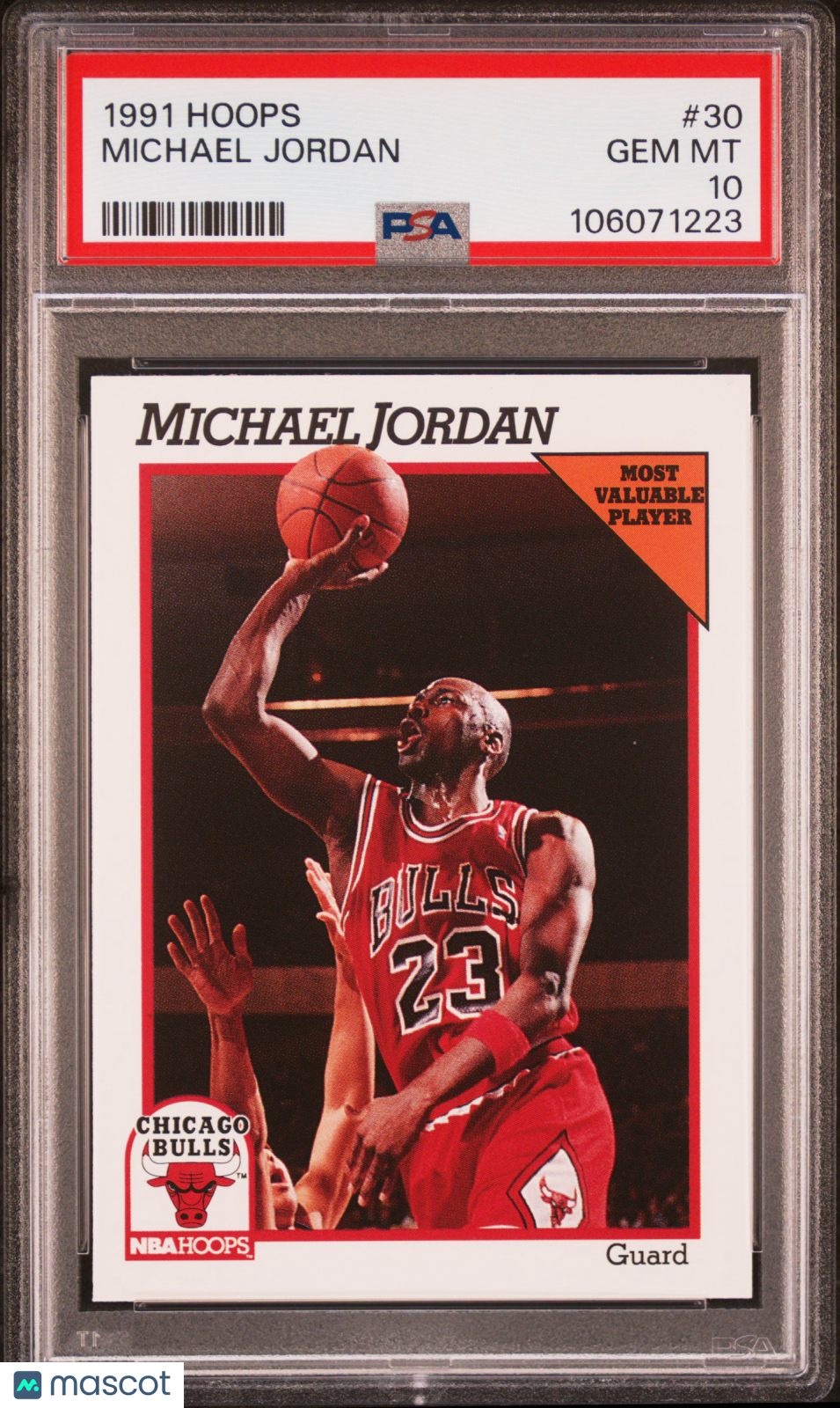 1991 Hoops Michael Jordan #30 PSA 10