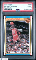 1988 Fleer Michael Jordan #120 All Star PSA 6