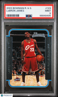 2003 Bowman Rookies & Stars LeBron James #123 PSA 9